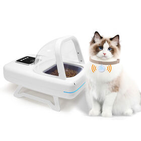 Heiß verkaufter Großhandel Haustierbedarf - Intelligenter Futterautomat für Katzen und Hunde mit RFID-Tag und Mikrochip, Zeitgesteuert