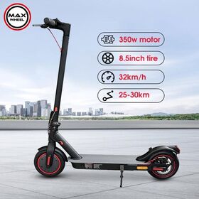 Maxwheel E9pro سبائك الألومنيوم E-Scooter: محرك قوي 350W/500W ، سكوتر كهربائي قابل للطي 36V 10.5Ah للبالغين