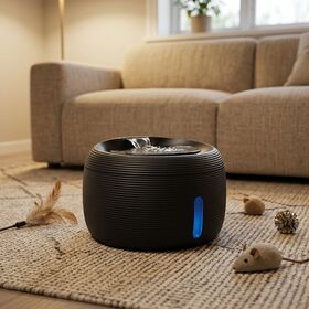BPA-freie automatische Katzenwasserfontäne 2,5L Super leiser Hunde-Wasserspender mit Ersatzfiltern für Katzen-Haustier-Wasserfontäne