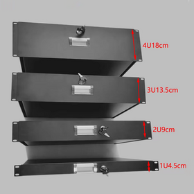 La Chine approvisionnement d'usine 1U tiroir du clavier du châssis du Cabinet de serveur 19 pouces 2U 3U rack-Mount tiroir coulissant réseau Rack pour la vente