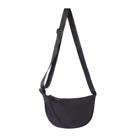 Nylon Crossbody Bag With Zipper, Lightweight Unisex Fashion Design Shoulder Sling Bag