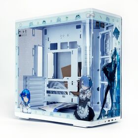 NPC Miku an Rem Customized Computer Case OEM ODM Anime Custom PC Case Sea View Room Micro ATX Gaming Computer Cases Towers
