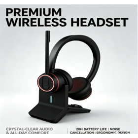 OEM ODM Headset-Fabrik für Call Center, HS ENC ANC, Austauschbare Batterie, Ohrpolster, TWS, Anpassbar, Lange Standby-Zeit, Komfortabel, CE-zertifiziert