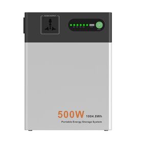 Odm oem hors réseau haute capacité ups maison en plein air solaire batterie d'énergie portable 500w 1kwh générateur de centrale pour le camping