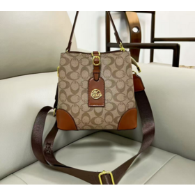 Monogram Bucket Crossbody Bag