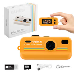 Mini DK09 Schlüsselanhänger Digitalkamera 48MP Tragbare Hosentaschenkamera für Kinder Jugendliche Reisen Outdoor-Fotografie