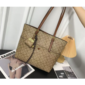 Signature Monogram Work Tote Bag
