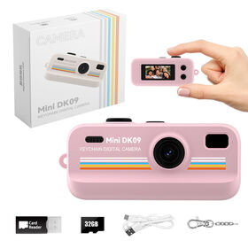 Mini Digitalkamera DK09 Kompakt, 48MP Hohe Auflösung, Leichtes Schlüsselanhänger-Design für Reisen und Abenteuer