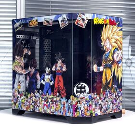 NPC Three-sided glass Custom-Designed Computer Cases Tempered glass in the tower-style ocean-view rooms gaming pc case