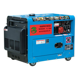 J Camping electronics & portable power stations Diesel generator 220v small silent household single phase 5kw portable mobile