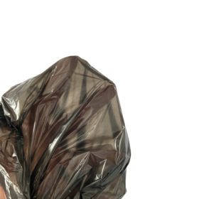 Black Heavy-Duty HDPE/LDPE Trash Bags - For Bulk Waste, Garbage & Lawn Debris