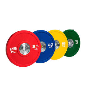 Colorful Rubber Weight Plate Large Hole Barbell Weight Plate