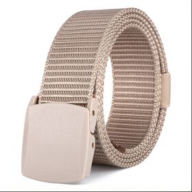 Hochwertiger elastischer Canvas-Gürtel aus Nylon für Damen und Herren