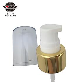 2026 Kosmetikbehandlungspumpe mit niedrigem Preis, Spender, Mister, Gold, Silber, Roségold Aluminiumkragen Lotion Pumpe
