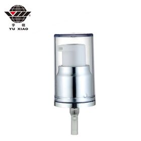 Bomba Dispensadora de Aluminio de Alta Calidad 20/410 con Tapa Completa para Envases de Crema, Loción y Cosméticos