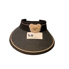 Gorra Visera Protectora UV, Transpirable Malla Verano Hueco Tapa Superior para Niños y Bebés, Sombrero Sombra Exterior Playa
