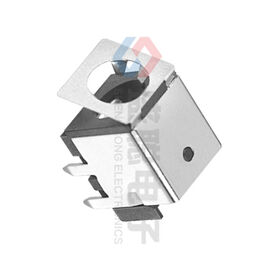 Factory Outlet Right Angle 6-Pin Male/Female DC Socket Jack 2.1*5.5mm Plug with Metal Shell 30V DC 1A for PCB Applications