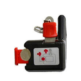 Operated Supermarket Shopping Trolley Retail Cart Coin Lock