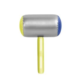 Wholesale Cartoon Plastic Pvc Small Hammer Toy Cute Inflatable Animal Hammer Toys With Bell for Kids