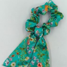 Großhandel OEM/ODM Satin-Haargummis mit Blumenmuster und Schleife - Vintage-Blumen-Haarbänder in mehreren Farben für den täglichen Gebrauch von Damen