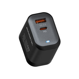 SOMOSTEL Factory Manufacturer New Style Fully compatible Gan phone charger PD+QC3.0 35W A+C wall charger for Samsung home SMS-Q107