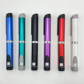 Factory Wholesale Reusable Metal Insulin Pen Precision Multi Dose Delivery Device for Peptide Product Use