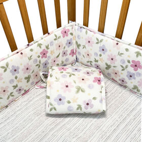 Protection de barrière de lit bébé, rembourrage de barrière de berceau