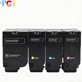 Cartouches de toner compatibles de couleur de la haute performance 24B61720 24B61717 24B61718 24B61719 de PCI pour Lexmark XC4140 XC4150