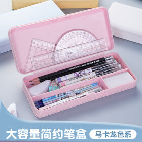 Boîte de Rangement en Plastique PP Transparent, Étui Organisateur pour Papeterie, Petites Pièces de Quincaillerie, Matériel de Pêche et Accessoires Électroniques