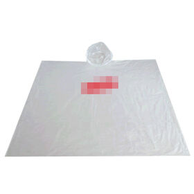 Transparent Emergency Outdoor Activities Portable Disposable raincoat