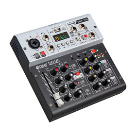 DG05 professionnel carte son mélangeur audio interface 24bit 192kHz OTG stéréo enregistrement pour studio personnel en direct diffusion