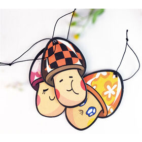 Creative Hanging Paper Auto Air Freshener Card