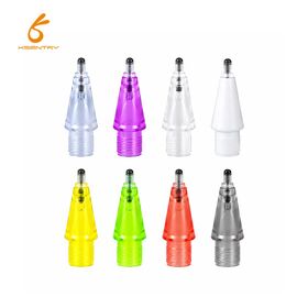 2B Dureza de Silicona Stylus Punta de Recarga para el ipad Pro 1st 2nd Gen Durable Silencioso Escritura Pluma de Repuesto para Entrada Sensible