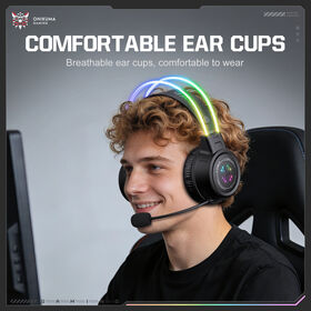 Hot sales gaming ONIKUMA GT889 Wireless Headphones With Microphone Noise Canceling and Adaptive EQ from China