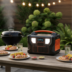 Nueva energía camping casa lifePO4 batería ups fuente de alimentación dc ac generador inversor de energía solar 1200w estación de energía portátil