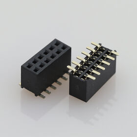 Le lancement SMT de 1.27 /2.0/2.54mm conjuguent 2 conseil réglé de la prise SMD de Pin de la coutume 6 d'en-tête hommes-femmes de rangée pour embarquer le connecteur de carte PCB