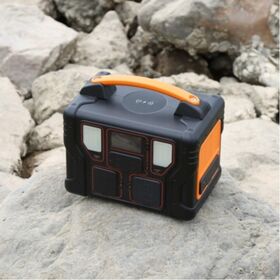 Tragbarer Solar-Generator 500W für Camping, multifunktionaler Lithium-Akku, wiederaufladbare Powerbank für den Außenbereich