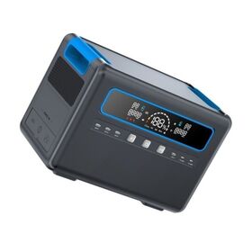 Generador Solar Portátil de Emergencia para Exteriores 2304Wh UPS LiFePO4 2400W para Hogares Aislados y Camping
