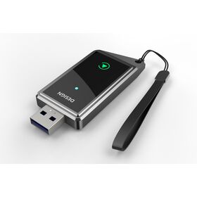 OEM 2 in 1 Wireless CarPlay Adapter for Apple Devices, Converts Wired to Wireless Carplay Dongle for iPhone IOS 10 with Lanyard