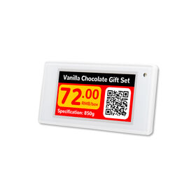 2.13'' Étiquette Électronique d'Étagère Quatre Couleurs, Étiquette de Prix Digitale ESL en Gros | pour épiceries
