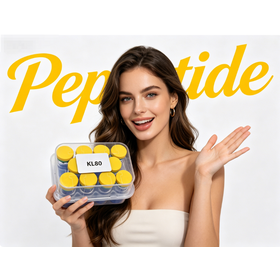 Customize 80mg Vial Raw Peptide Powder Cosmetic Peptides Research ghk nad+ Peptides
