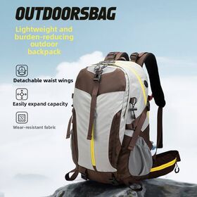 Mochila de Senderismo Plegable y Ligera de Nuevo Diseño, Resistente, Bolsa de Viaje Impermeable para Camping al Aire Libre, Unisex para Aventura