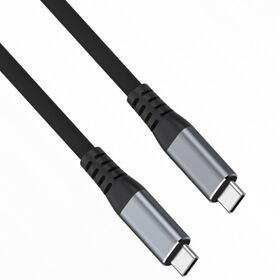 كابل شحن سيليكون USB4 sunمثل sunb4 ، نقل بيانات عالي السرعة 20 جيجابايت و PD 100 واط شحن سريع