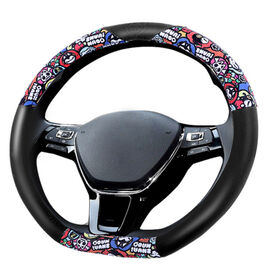 High quality new design cartoon car steering wheel cover handlebar cover