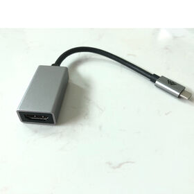 USB-C-auf-HDMI-Adapter (4K@60Hz), USB-Typ-C-zu-HDMI-Kabeladapter, Kompatibel mit Windows, macOS und Linux