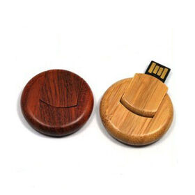 OEM USB Stick 2GB 4GB 8GB 2.0 Pendrive Bulk Round Wooden USB Flash Drives 16GB 32GB 64GB Flash Memory 128GB USB Drive for Gifts
