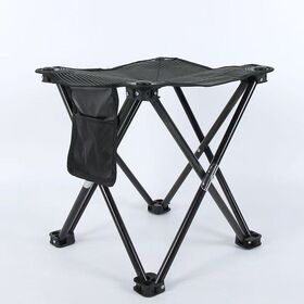 Super Light Foldable Outdoor Fishing Stool, Easy Carry Mini Chair for Sketching Camping Stall Business Travel