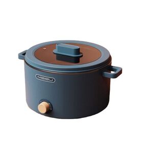 Multifunction Electric Skillet Hot Pot Barbecue Pizza Grill Pan