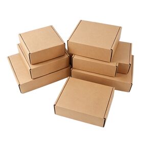 OEM Custom Corrugated Shipping Box with Brown Kraft Color Packaging Manufacturer