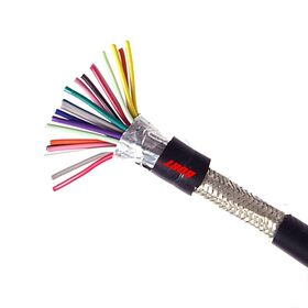 Professionelles Elektrokabel LIYCY Mehrleiter PVC-isoliert Geflechtgeschirmt